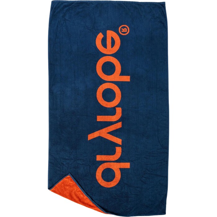 2024 Dryrobe Toalla De Playa Ecolgica BEACH TOWEL ODSB - Orange / Deep Sea Blue